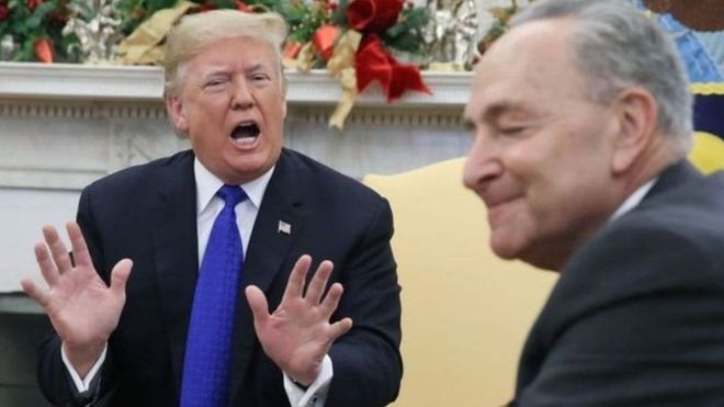 ट्रम्पको धम्की: सरकारी खर्च बन्दी वर्षौँ लम्बिन सक्छ