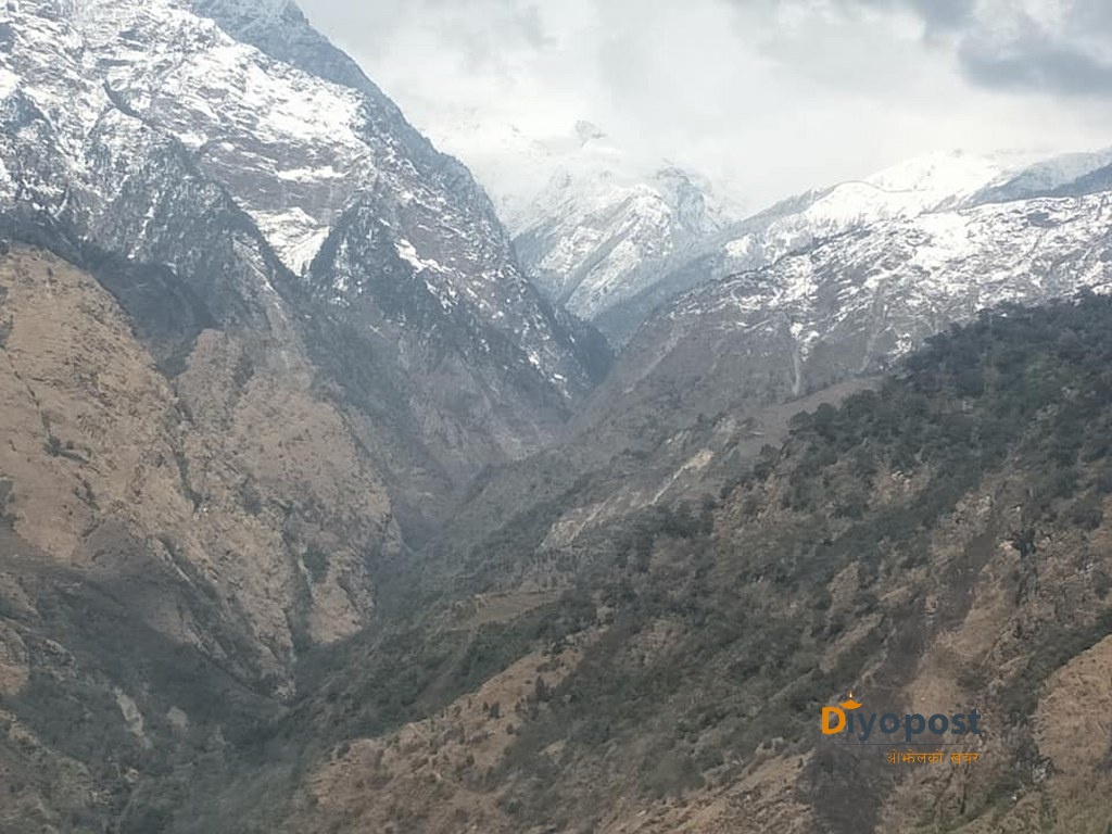 देशका पहाडी क्षेत्रमा वर्षा र हिमपातको सम्भावना