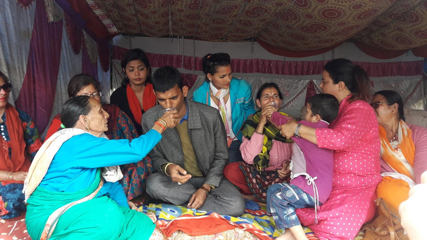 एक सय ५ दिनपछि निर्मलाका बाबुआमाको अनसन स्थगित