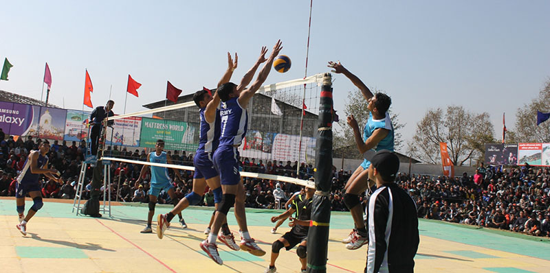 अन्तर्राष्ट्रिय भलिबल प्रतियोगिताको उपाधि एपिएफलाई