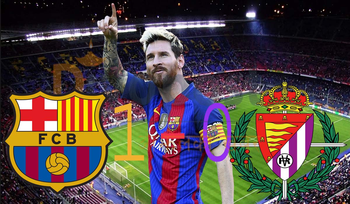 मेस्सीको एक गोलले जितायो बार्सिलोनालाई