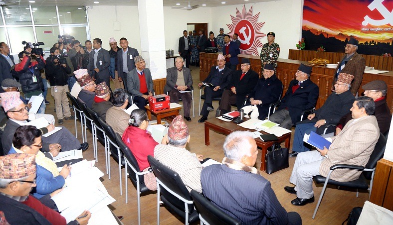 नेकपाभित्रको सांगठनिक एकता टुंग्याउन फागुन ९ गते कार्यदलको सदस्यहरुबिच छलफल हुने