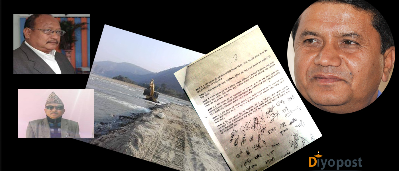सुनकोसीको अस्थायी कल्भर्ट प्रकरण :  स्थानीय सरकार र केन्द्र सरकारबीच चर्को विवाद !