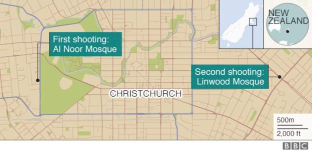 न्यूजिल्यान्डमा मस्जिदमा आक्रमण, ‘केहीको मृत्यु’