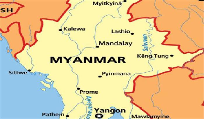 म्यानमारको राखिन राज्यमा दुई प्रहरीको हत्या