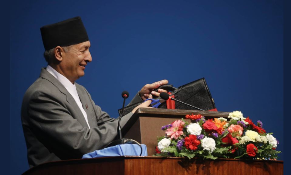 यस्तो छ १५ खर्ब ३२ अर्बको बजेट, कुन शीर्षकमा कति खर्च ? (पुर्णपाठसहित)