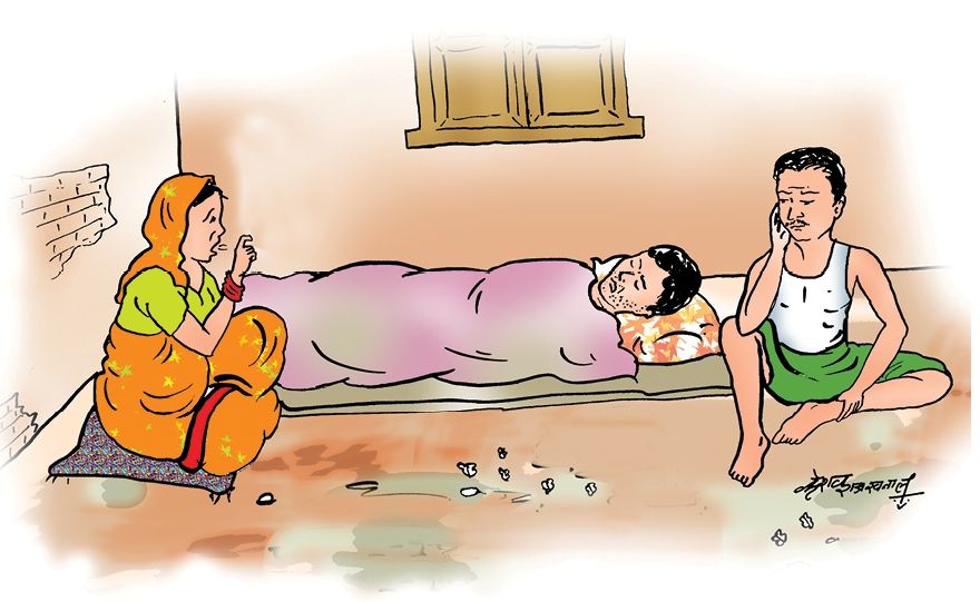 भात खुवाईको भोज खाएका ४१ बिरामी