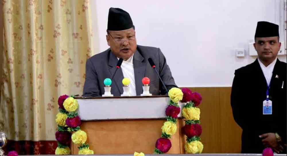 प्रदेश १ को नीति तथा कार्यक्रमः कोशी राजमार्ग विस्तारदेखि विराटनगरलाई प्रशासनिक राजधानी बनाउनेसम्म (पुर्णपाठ)