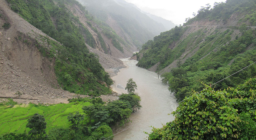 बुढीगंगा नदी थुनिने खतरा
