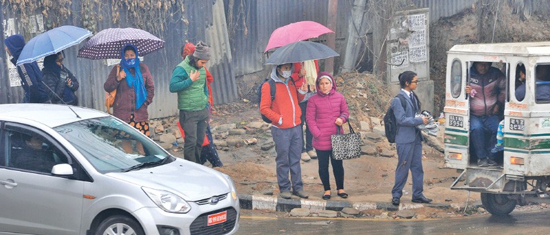 न्यूनचापिय क्षेत्रमा अझै दुइतीन दिनसम्म लगातार पानी पर्ने