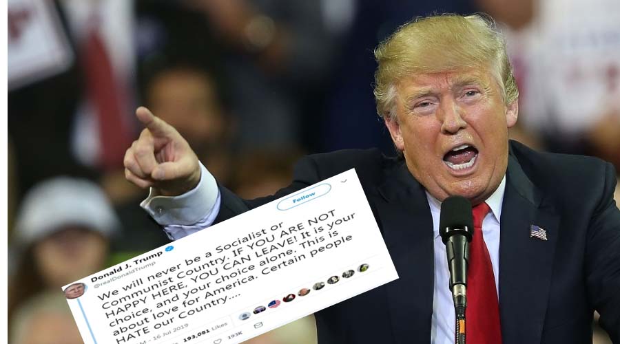 साम्यवादी र समाजवादीहरुलाइ तत्काल अमेरिका छोड्न राष्ट्रपति ट्रम्पको चेतावनी