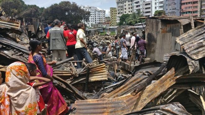वंगलादेशमा भीषण आगलागीः १५ हजार घर जले, ५० हजार जनता विस्थापित