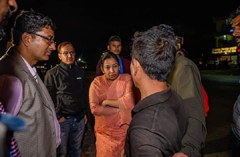 रेणु दाहालद्धारा तीन सय मानिस सडकपेटी र सार्वजनिक स्थलबाट उद्धार