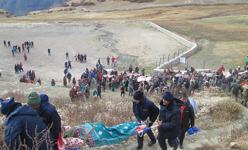 हुम्लामा टिपर दुर्घटना,  ४ जनाको मृत्यु