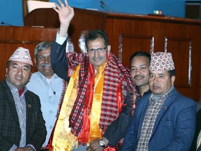 नव निर्वाचित सभामुख सापकोटाको प्रतिक्रियाः लोकतन्त्रको मूल्य, मान्यता र आदर्शलाई कायम गर्नेछु