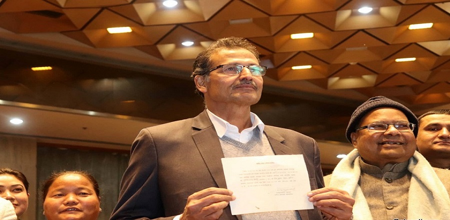 अग्नी सापकोटा  सभामुख पदमा निर्विरोध निर्वाचित