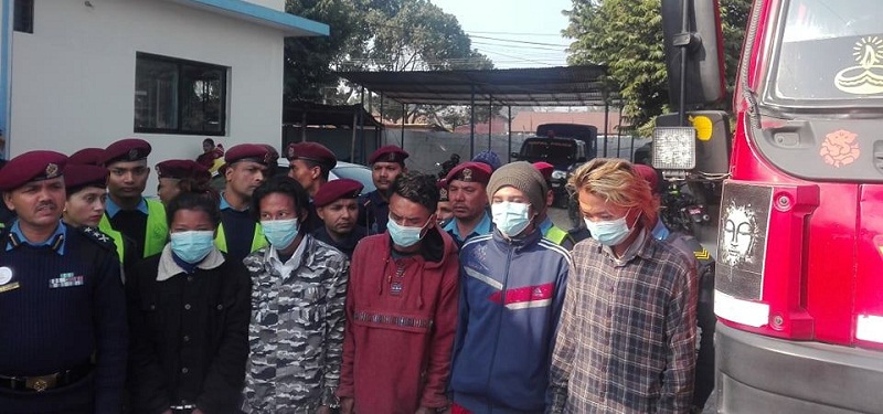 अजिता भुजेलको हत्यामा संलग्न ५ जना पक्राउ, प्रहरीद्वारा सार्वजनिक