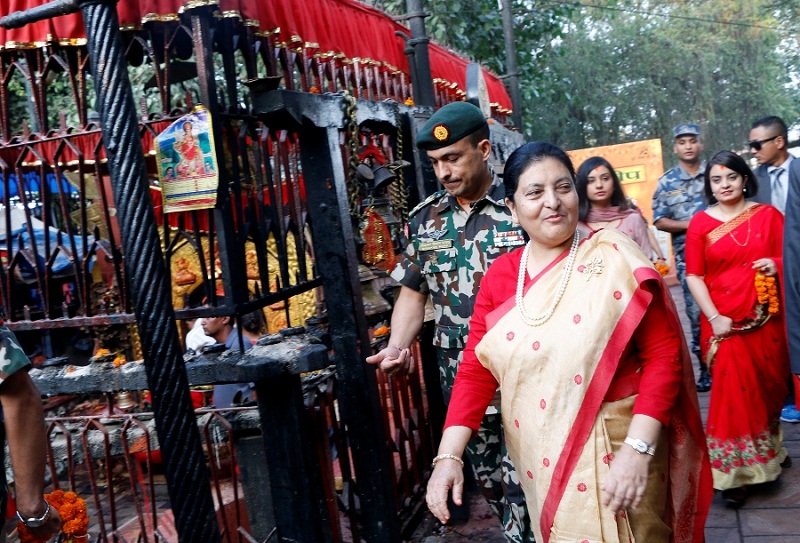 राष्ट्रपति भण्डारी सुदूरपश्चिमको तीनदिने भ्रमणमा