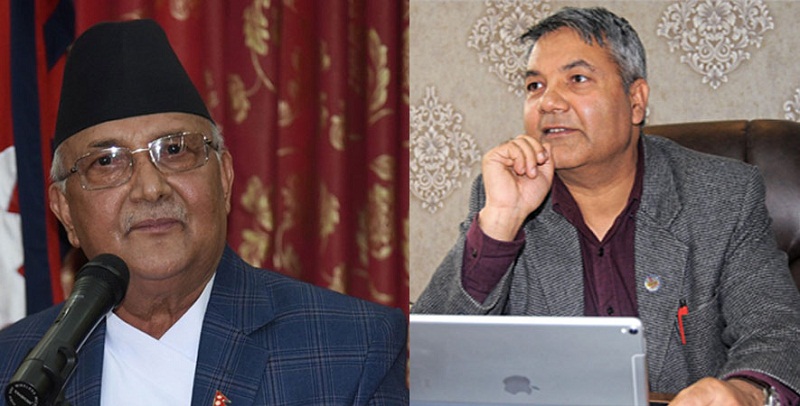 प्रधानमन्त्री वलीले संचारमन्त्री बाँस्कोटालाई बालुवाटार बोलाएर छलफल गर्ने