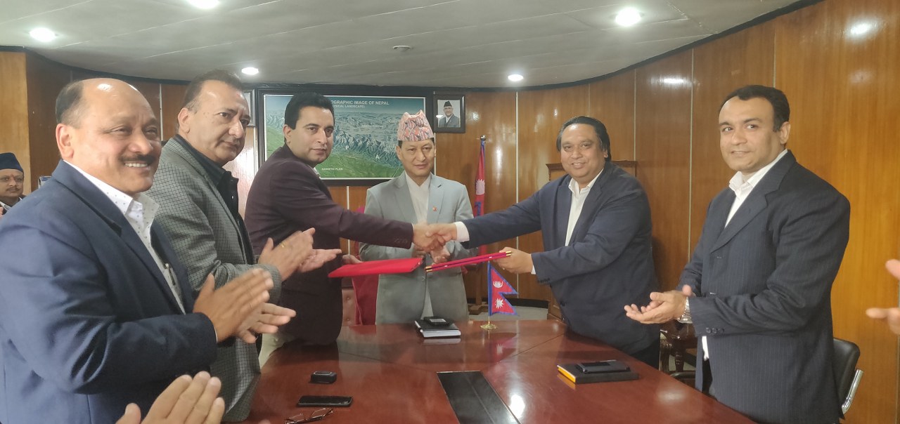 काठमाडौँको ५ स्थानमा वाटर एटिएम राखिने, महानगर र भ्याली बोर्ड बिच सम्झौता
