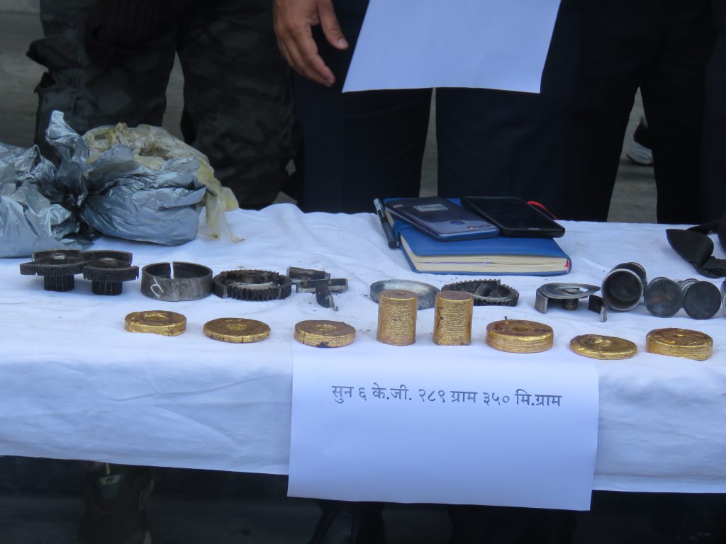 साढे ६ किलो सुन सहित भारतीय नागरिक मकवानपुरबाट पक्राउ !