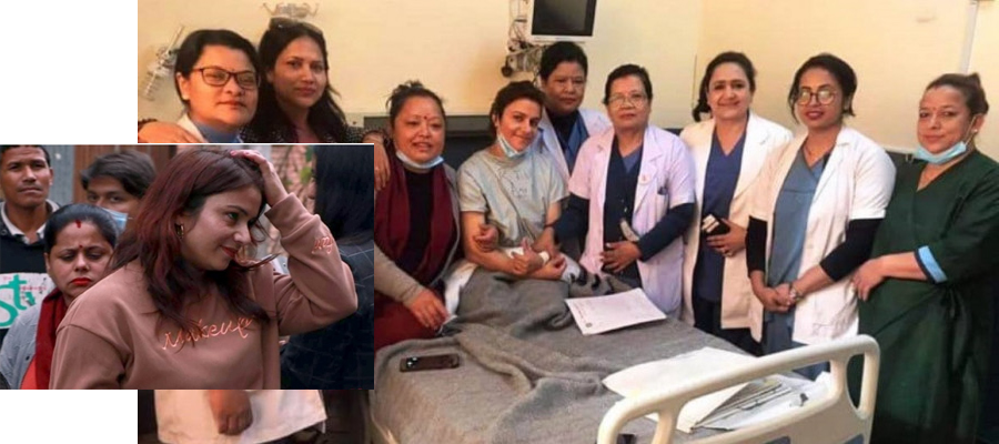 नातामा भाञ्जी पर्ने समिक्षा संग्रौला जसले प्रधानमन्त्री ओलीलाई दोस्रो पटक बचाइन्