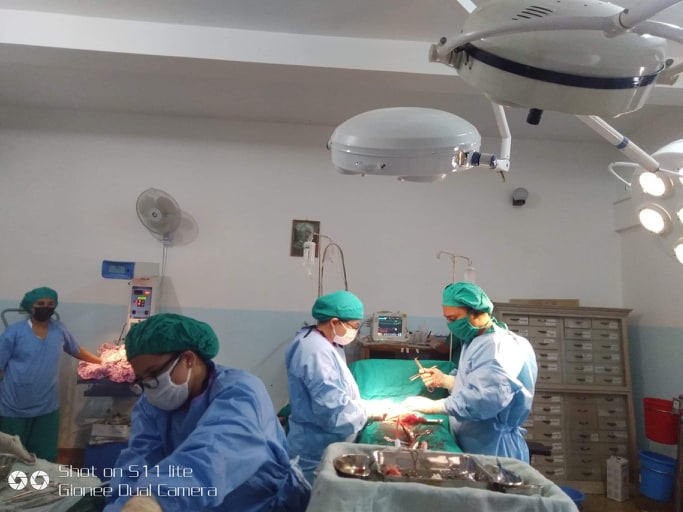 धादिङ अस्पतालमा गर्भवति चेपाङ महिलाको सफल शल्यक्रिया