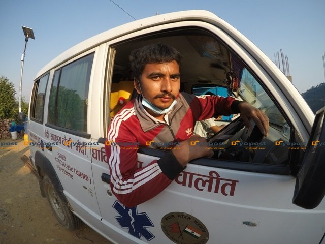 आरडीटिमा कोरोना देखिएका युवालाई अस्पताल पुर्‍याउन अस्वीकार गर्ने एम्बुलेन्स चालक पक्राउ