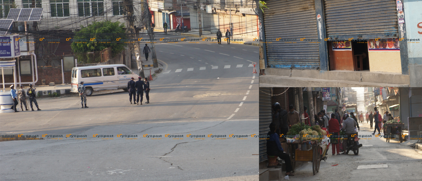 लकडाउनको १२ औँ दिन, यस्तो देखियो काठमाडौँ ! (फोटो/भिडियो)