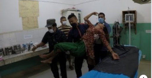 धादिङको रेडियो विहानीको भवनमा आगलागी, एक महिला बेहोस्