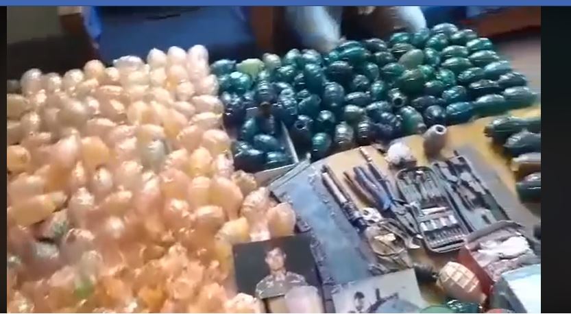 राजधानीबाटै भारी मात्रामा विष्फोटक सामग्रीसहित विप्लव नेकपाका नेता पक्राउ !