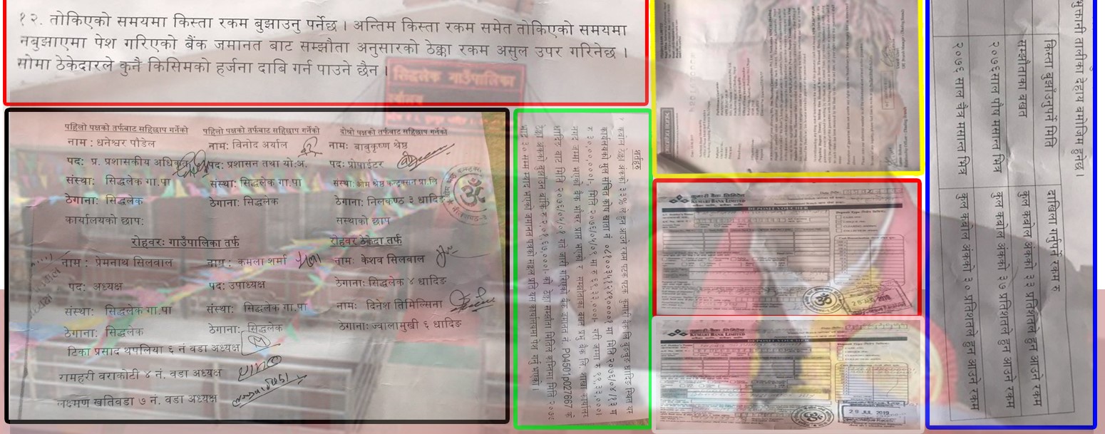 सिद्धलेक गाउँपालिकामा ३ करोडको ठेक्का अनियमितता प्रकरण : गुपचुपमै ठेकेदारलाई छुट दिने तयारी !