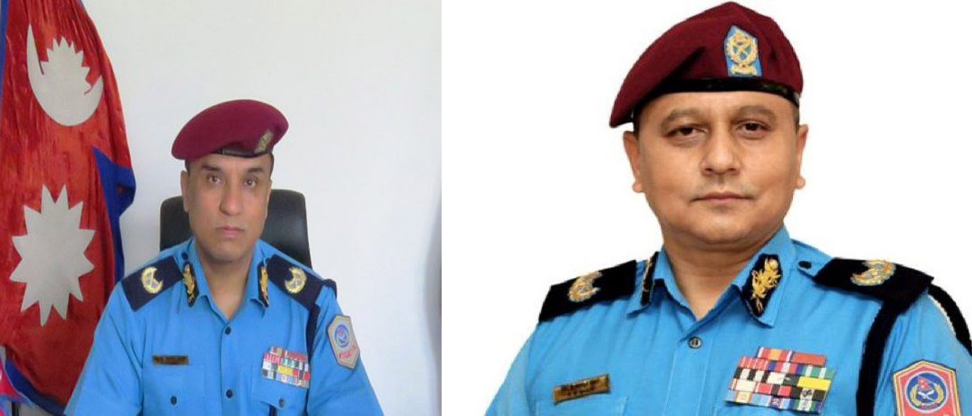 डिआइजी प्रद्युम्न कार्की र निरज शाही एआइजी बढुवामा सिफारिस