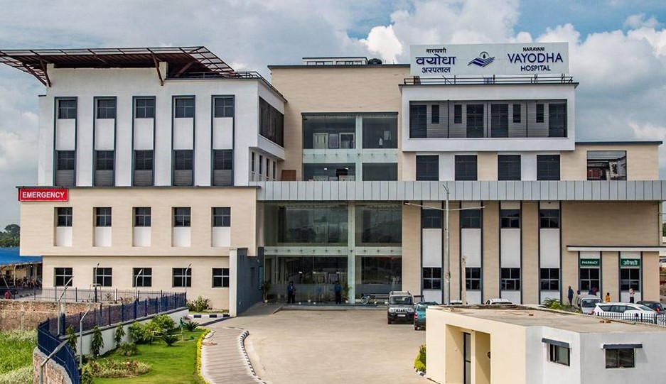 नारायणी वयोधा अस्पतालमा कोरोना भाइरस संक्रमणबाट विरामीको मृत्यु