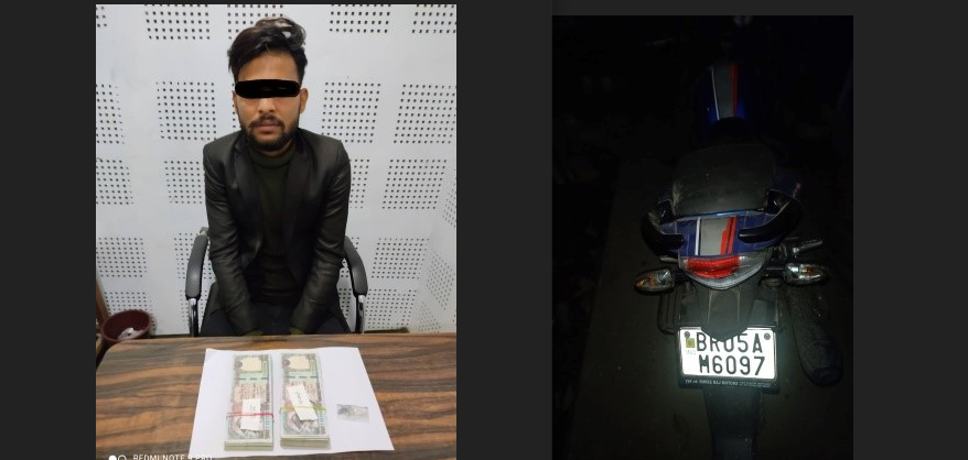 १ लाख ९३ हजार रुपैयाँ नेपाली नक्कली नोटसहित भारतीय नागरिक पक्राउ