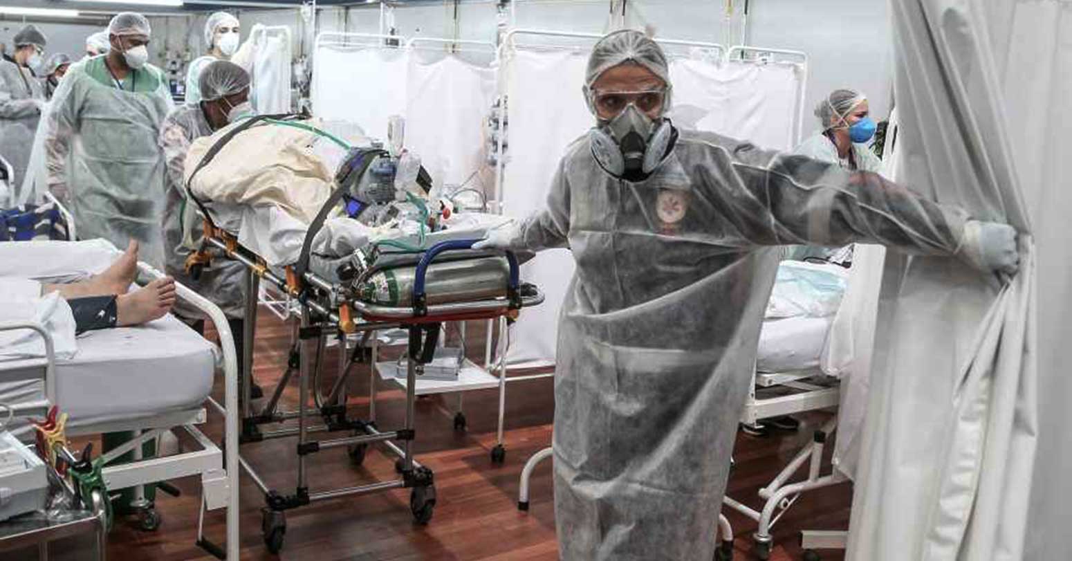 ब्राजिलमा कोरोनाबाट तीन लाख ९५ हजारको मृत्यु