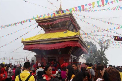 दुप्चेश्वर मन्दिर परिसरमा आश्रमस्थल तथा प्रशासनिक भवन निर्माण सम्पन्न