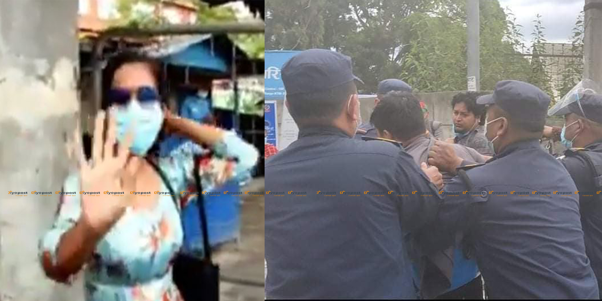 पक्राउ पर्नुअघि ज्वाला संग्रौलाको अनुनय : ‘फोटो नखिचिदिनुस् प्लिज’ !