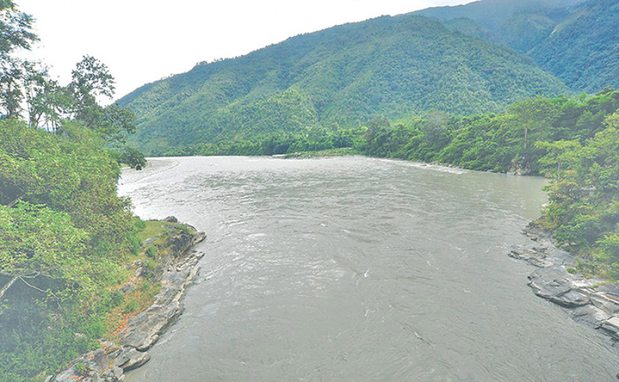 बुढीगण्डकीले गोरखामा ४ वटा घर बगायो