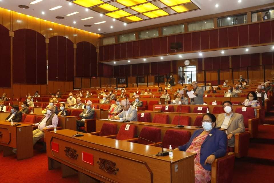 राष्ट्रियसभामा दुई विधेयक पारित