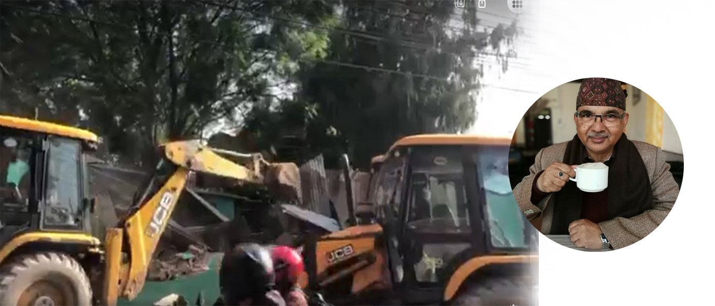 फणिन्द्र नेपालले कब्जा गरेको नरेश न्यौपानेको घर प्रशासनको सहयोगमा खाली !