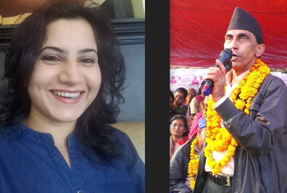 एमाले विभाजनको असर : बाबु नेकपा एसको धादिङ्ग जिल्ला इन्चार्ज, छोरी ओली समुह तिर !