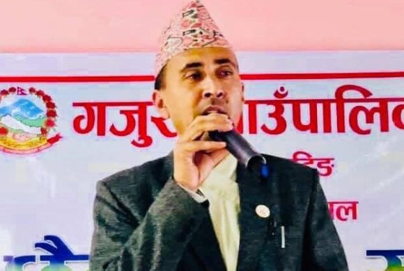 मुख्यमन्त्री पाण्डे गजुरी गाउँपालिका कार्यलयमा आउँदा पालिका अध्यक्ष सम्पर्क विहिन !