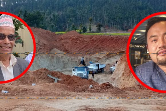 सिद्धलेकमा बस्तीबीचमा अवैध बालुवाखानी : जनप्रतिनिधिकै मिलेमतोमा बालुवा तस्करी !