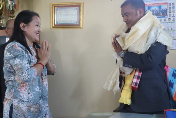 काठमाडौं जिल्ला खेलकुद समिति अध्यक्ष नियुक्त कक्षपतिद्वारा पदभार ग्रहण