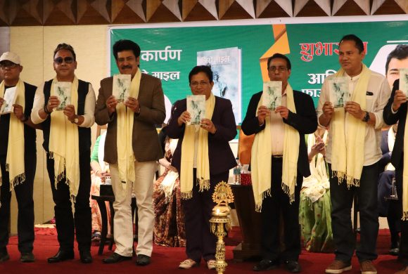 पत्रकार किशोर पन्थीद्वारा लिखित पुस्तक ‘जिरो माइल’ बिमोचन