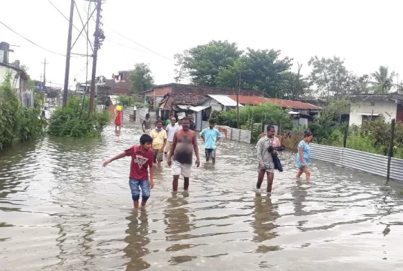 मोरङ जलमग्नः एक जनाको मृत्यु, १५ सय घरपरिवार विस्थापित