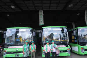 साझा यातायातका विद्युतीय बस सञ्चालनमा