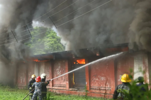 काठमाडौंको भृकुटीमण्डपमा भीषण आगलागी