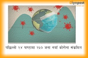 कोभिड संक्रमणको संख्या बढ्दो, थप २६० जनामा संक्रमण पुष्टि